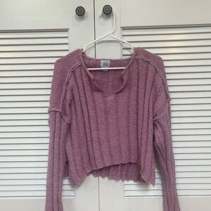 urban outfitters bdg pink/purple sweater